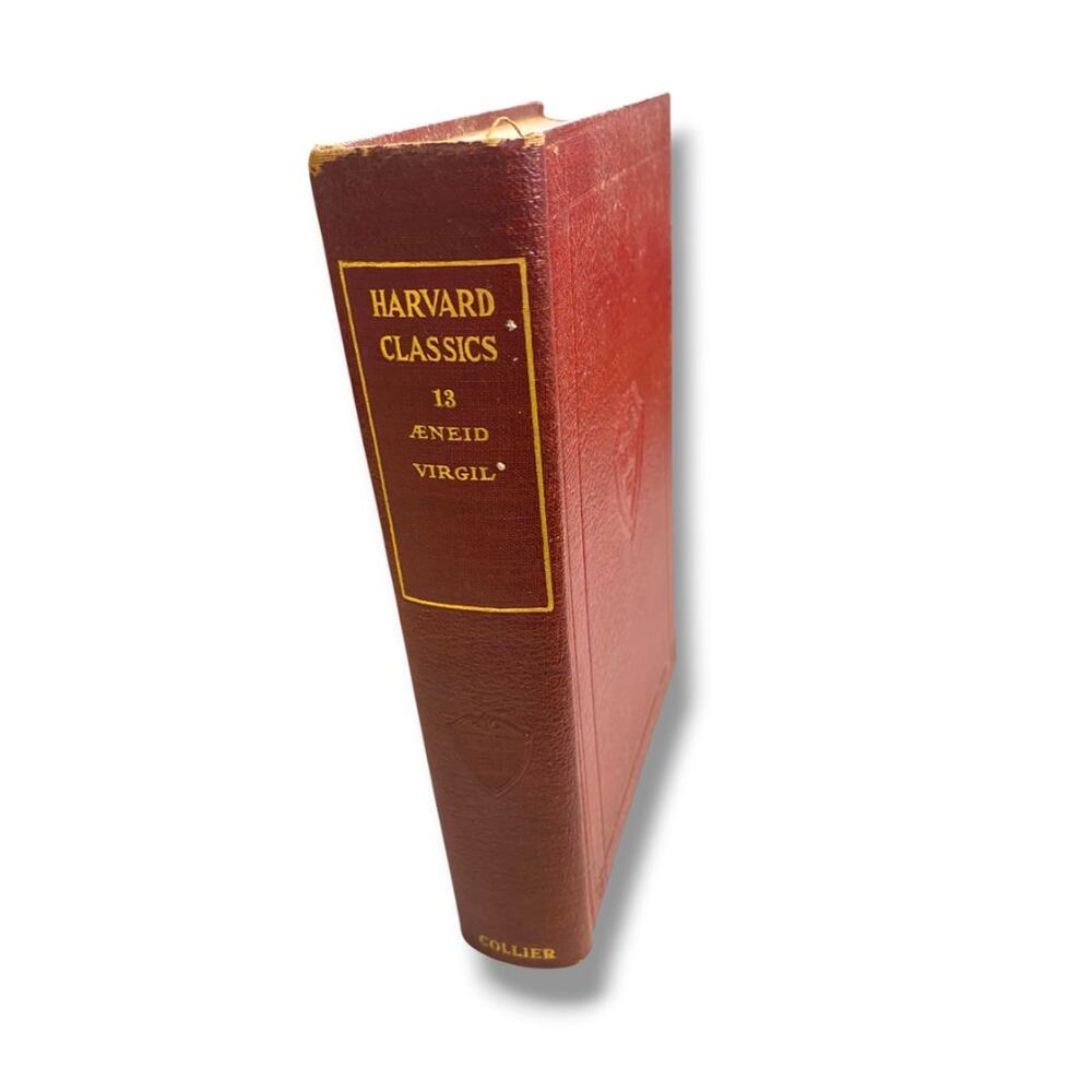 Harvard Classics 13 Aenid Virgil 1909 Hardcover Book Collier & Sons